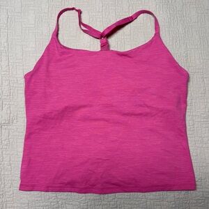 Outdoor Voices TechSweat Move Free Tank Top Pink Women's Size Large